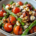 Spargel-Tomaten-Salat mit Feta & Walnüssen