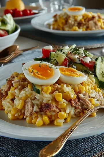 Eier-Gurken-Thunfischsalat – Frisch, Eiweißreich & Lecker