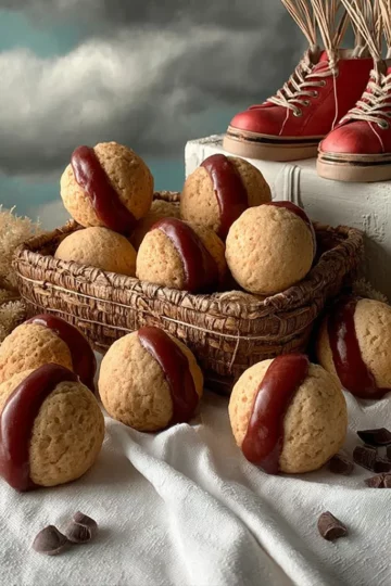 Baci di Dama – Zarte Lady’s Kisses mit Schokolade & Marmelade