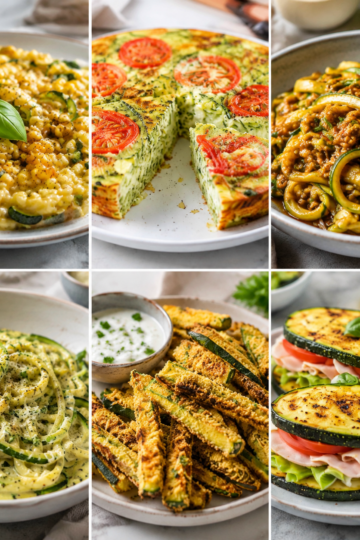 10 einfache Zucchini Rezepte – Gesund, lecker & schnell gemacht